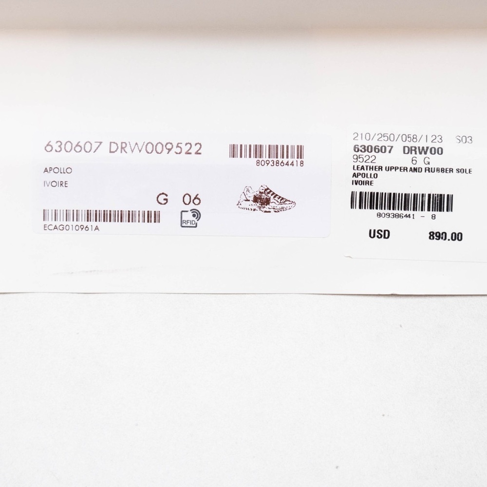 Gucci Rhyton Interlocking Disk Leather Sneakers Women’s Sz 6 Gucci Size  8.5US‎ - Picture 9 of 12